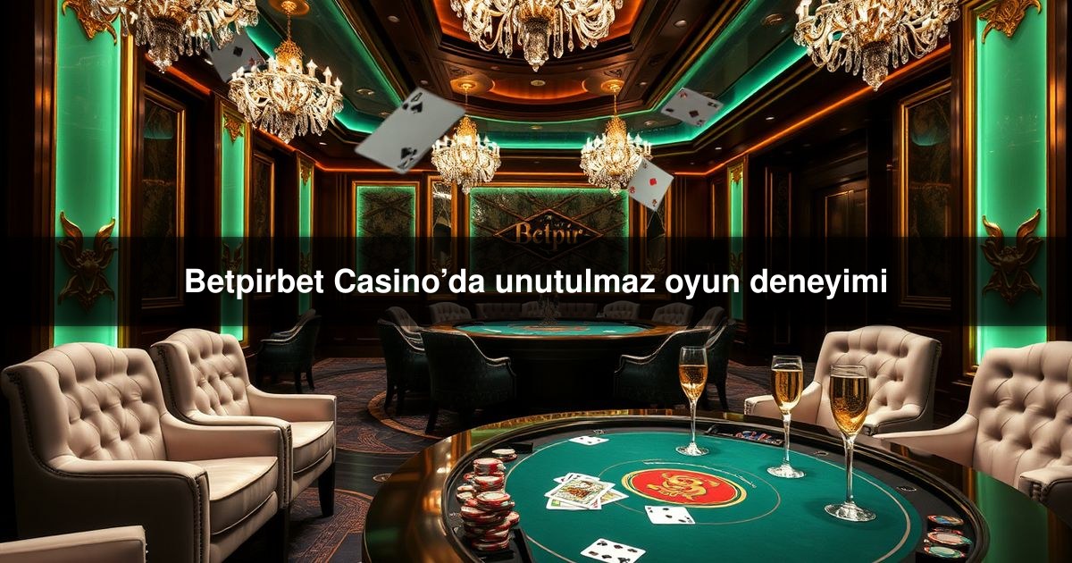Betpirbet Casino’da